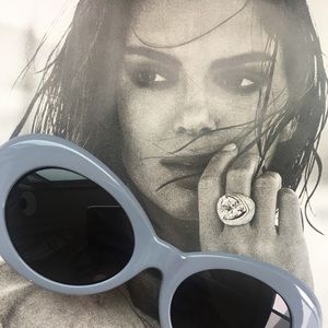 Blue Urban Outfitters vintage sunglasses